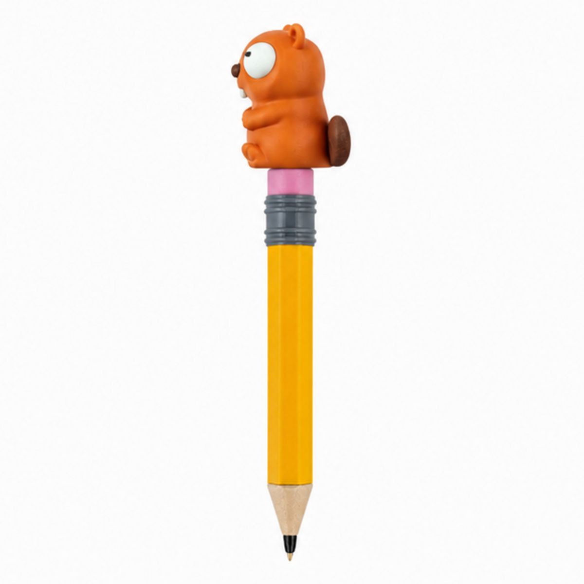 Beaver Googly Eyes SnapCharm™ Character