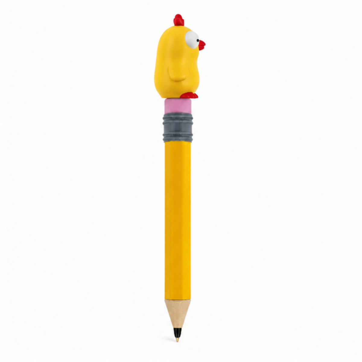 Movable-Eyes Chicken SnapCharm™ Character
