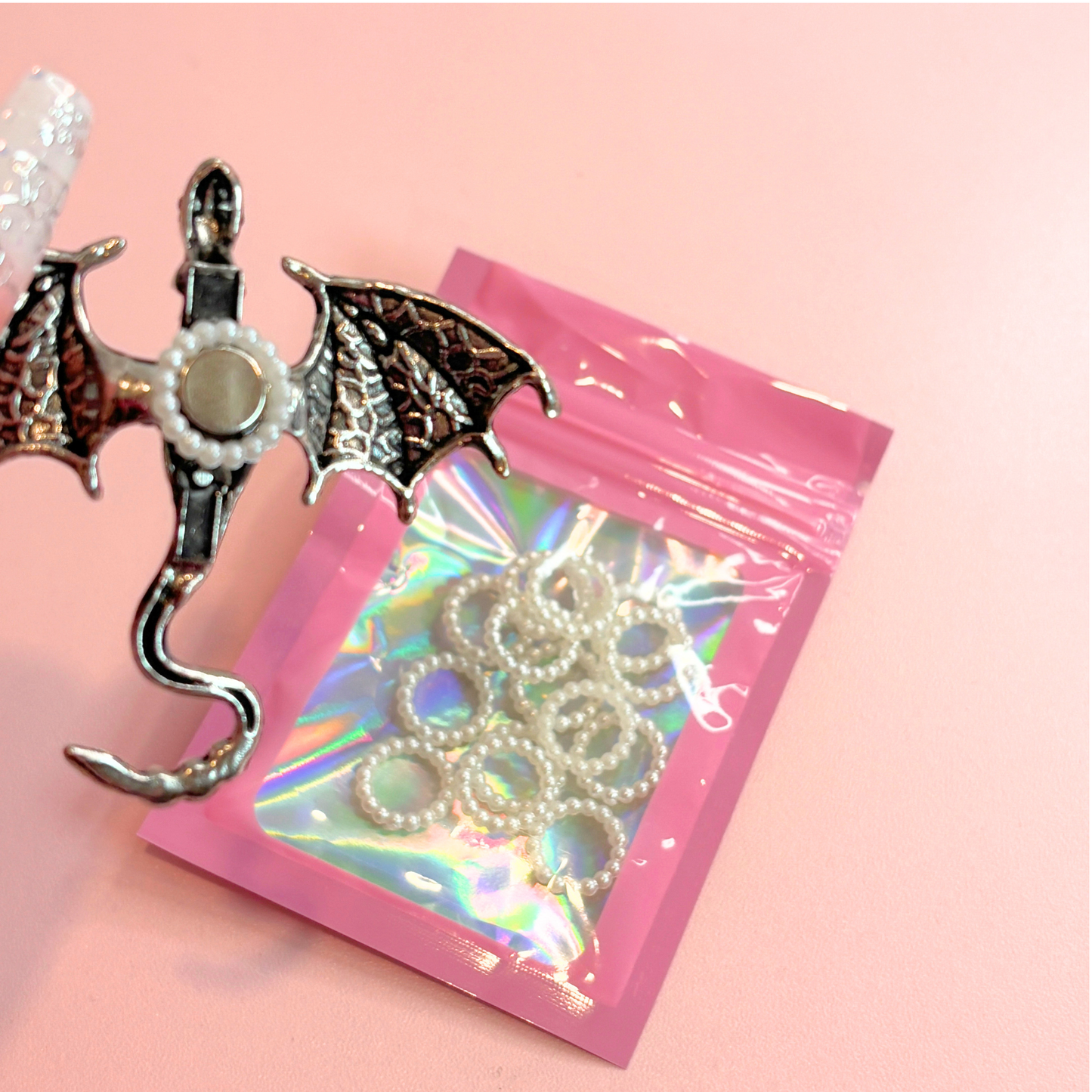 Pearl Spacer Beads – 14mm (25-Piece Set)