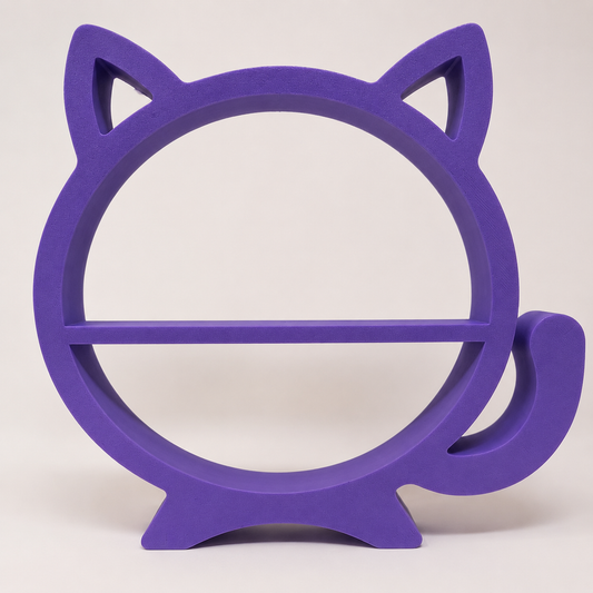 Round Cat Tabletop Display Shelf