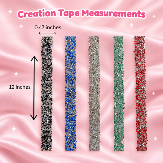 Creation Tape Measurements. Product detail and usage information.