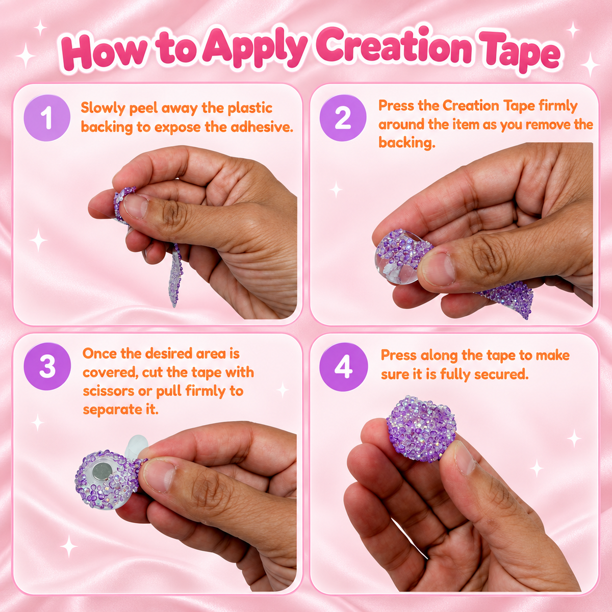 How to Apply Creation Tape. Product detail and usage information.
