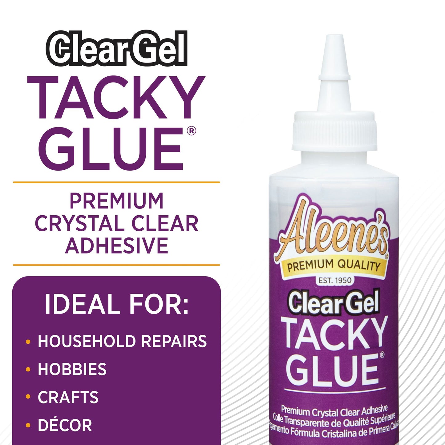 Aleene’s Clear Gel Tacky Glue – 4 oz
