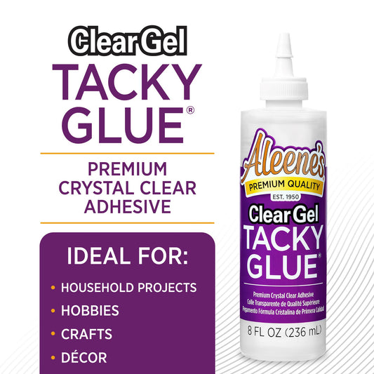 Aleene’s Clear Gel Tacky Glue – 8 oz