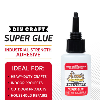 Aleene’s DIY Craft Super Glue – 0.53 oz