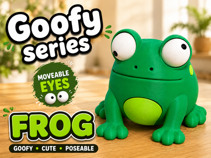 Frog Googly Eyes SnapCharm™ Character
