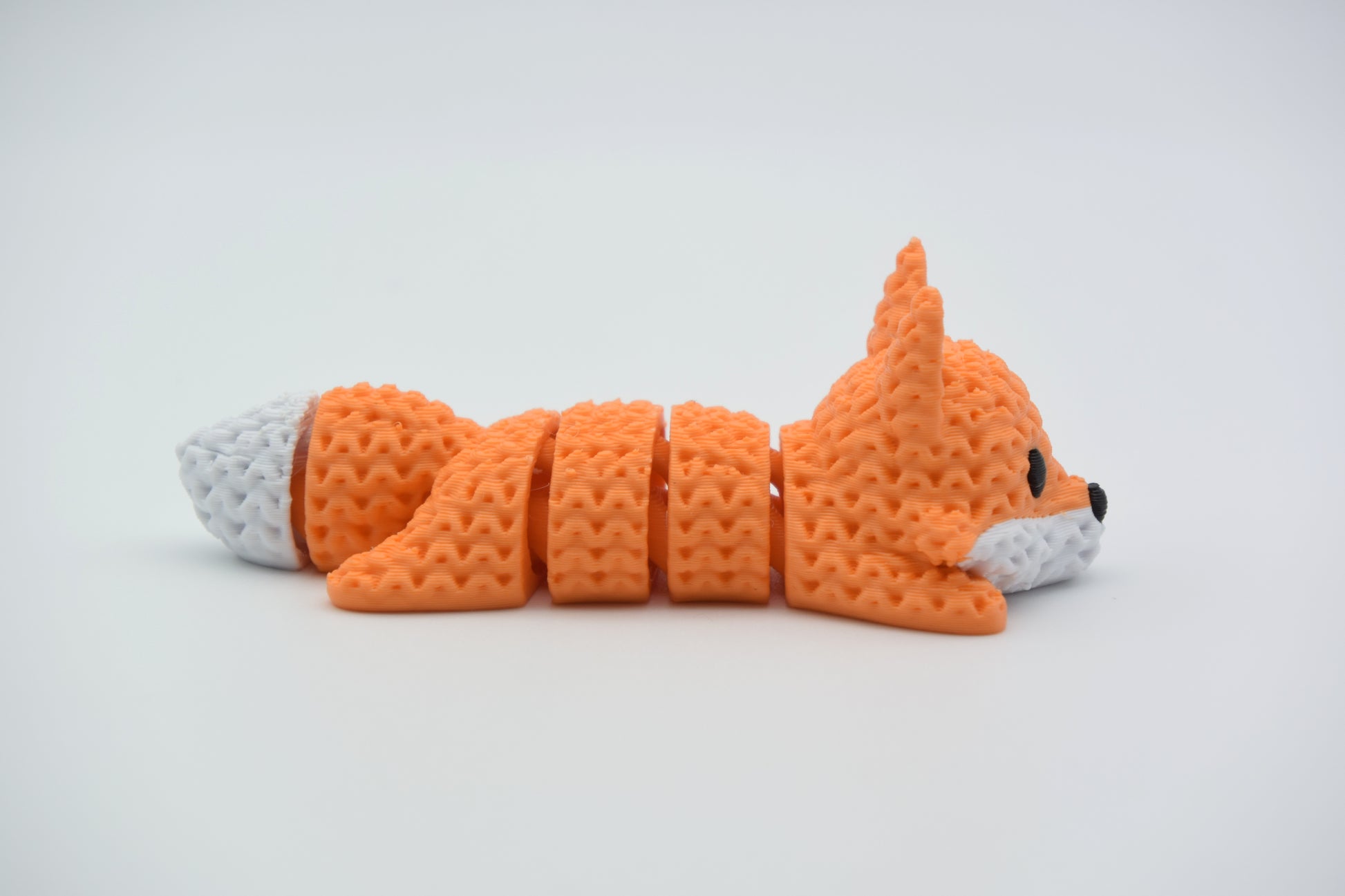 Knitted Articulated Fox Topkinz character alternate standalone view