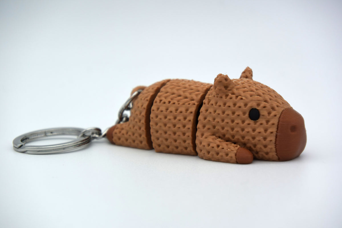 Knitted Articulated Capybara Topkinz character alternate standalone view