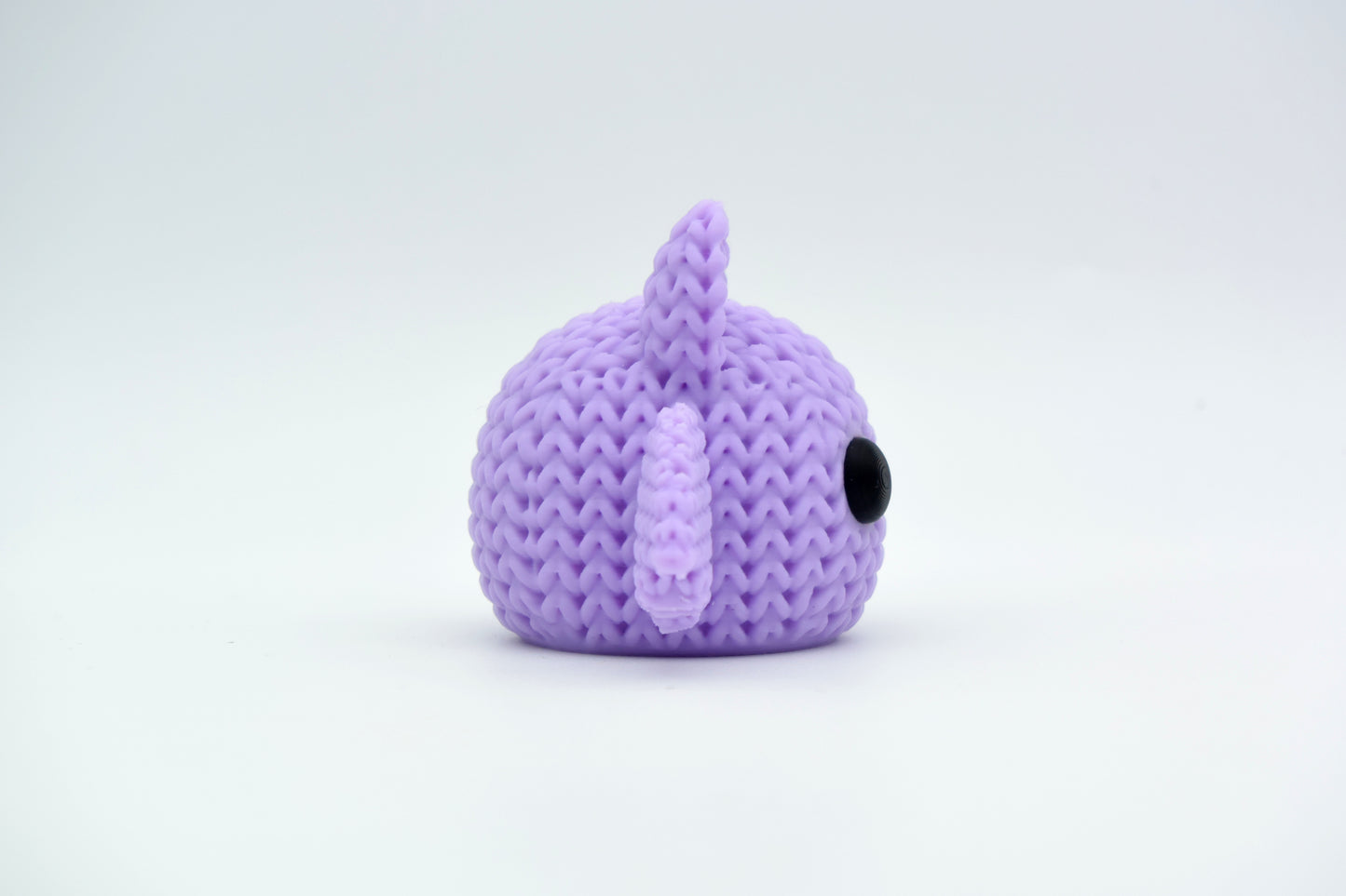 Knitted Halloween Bat Topkinz character side view