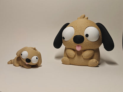 Mini Flexi Dog Googly Eyes SnapCharm™ Character