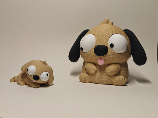 Mini Flexi Dog Googly Eyes SnapCharm™ Character
