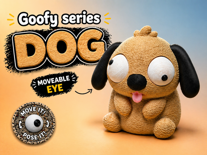 Dog Googly Eyes SnapCharm™ Character