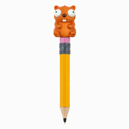 Beaver Googly Eyes SnapCharm™ Character