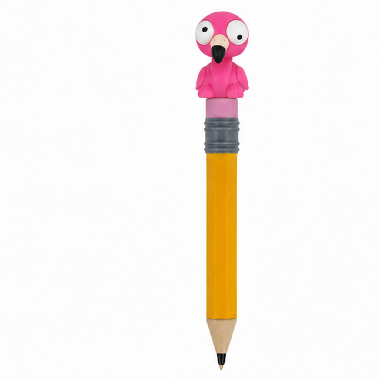 Flamingo Googly Eyes | Chibi SnapCharm™ Character