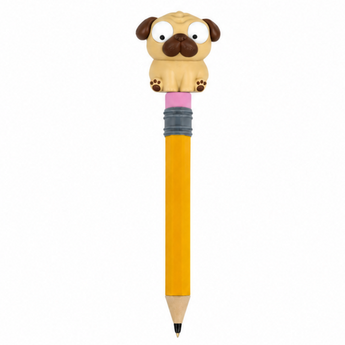 Pug Googly Eyes SnapCharm™ Character