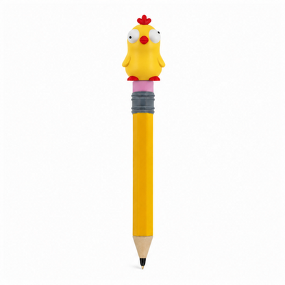 Movable-Eyes Chicken SnapCharm™ Character