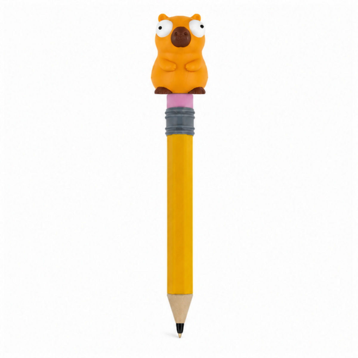 Capybara Googly Eyes SnapCharm™ Character