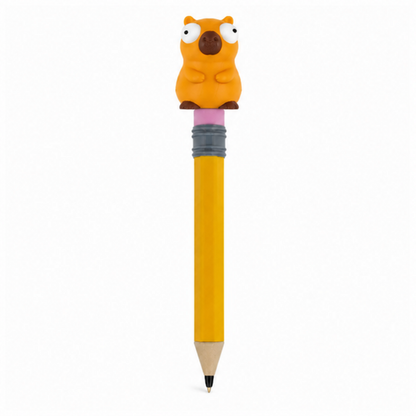 Capybara Googly Eyes SnapCharm™ Character