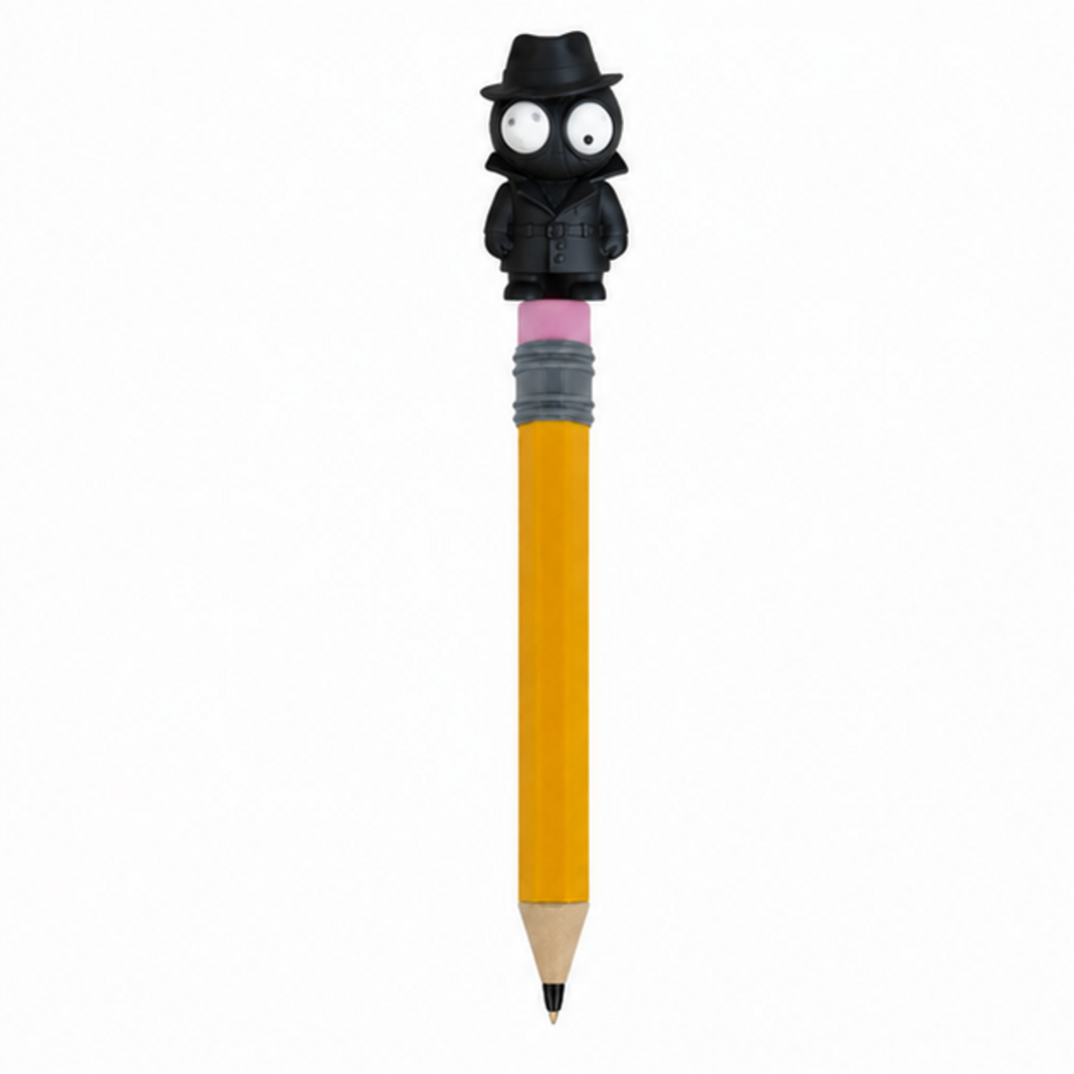 Noir Masked Spider Hero Googly Eyes | Chibi SnapCharm™ Character