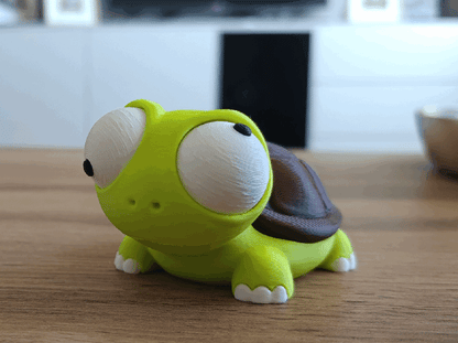Turtle Googly Eyes SnapCharm™ Character