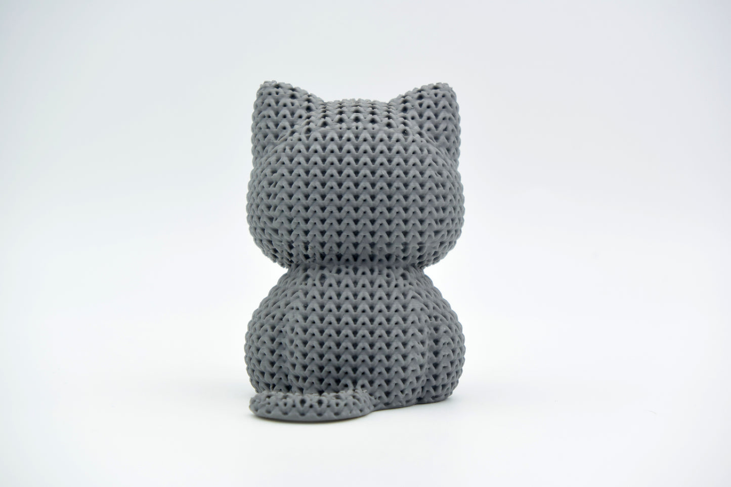 Knitted Cat Topkinz™ | Chibi SnapCharm™ Character