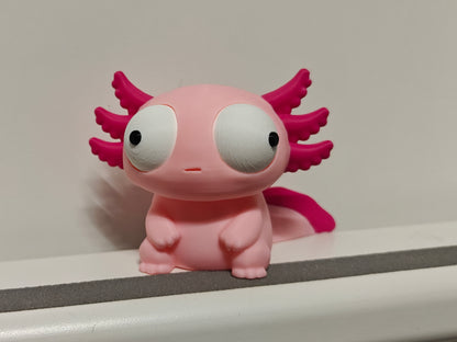 Axolotl Googly Eyes SnapCharm™ Character