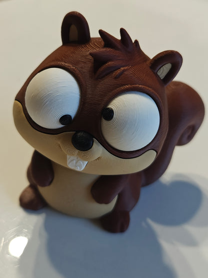 Squirrel Googly Eyes | Chibi SnapCharm™ Character