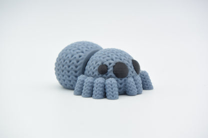 Knitted Articulated Spider Topkinz character rear view