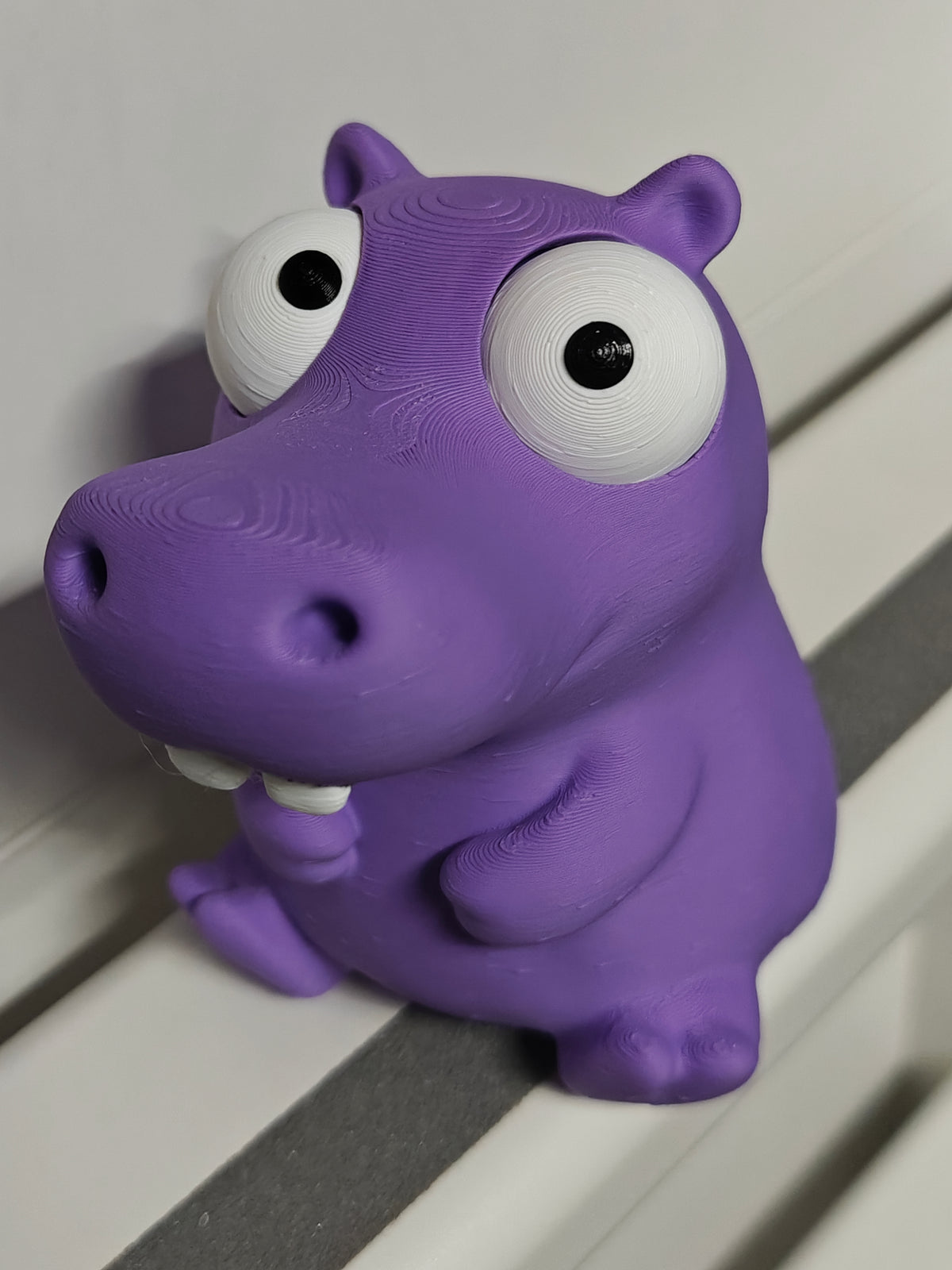Hippo Googly Eyes SnapCharm™ Character