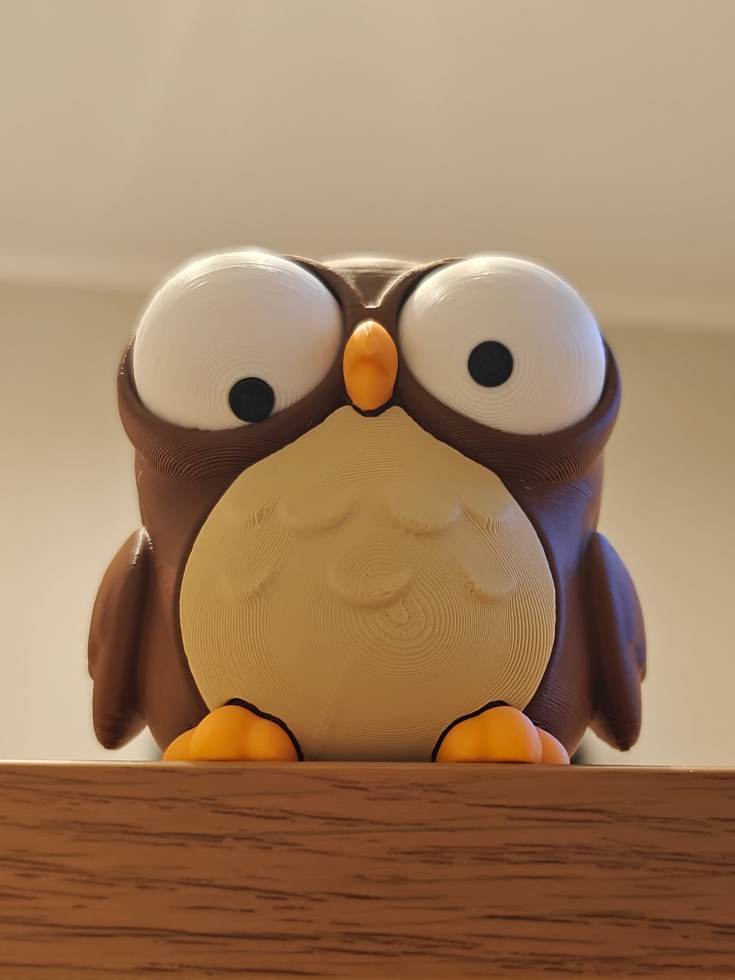 Owl Googly Eyes | Chibi SnapCharm™ Character