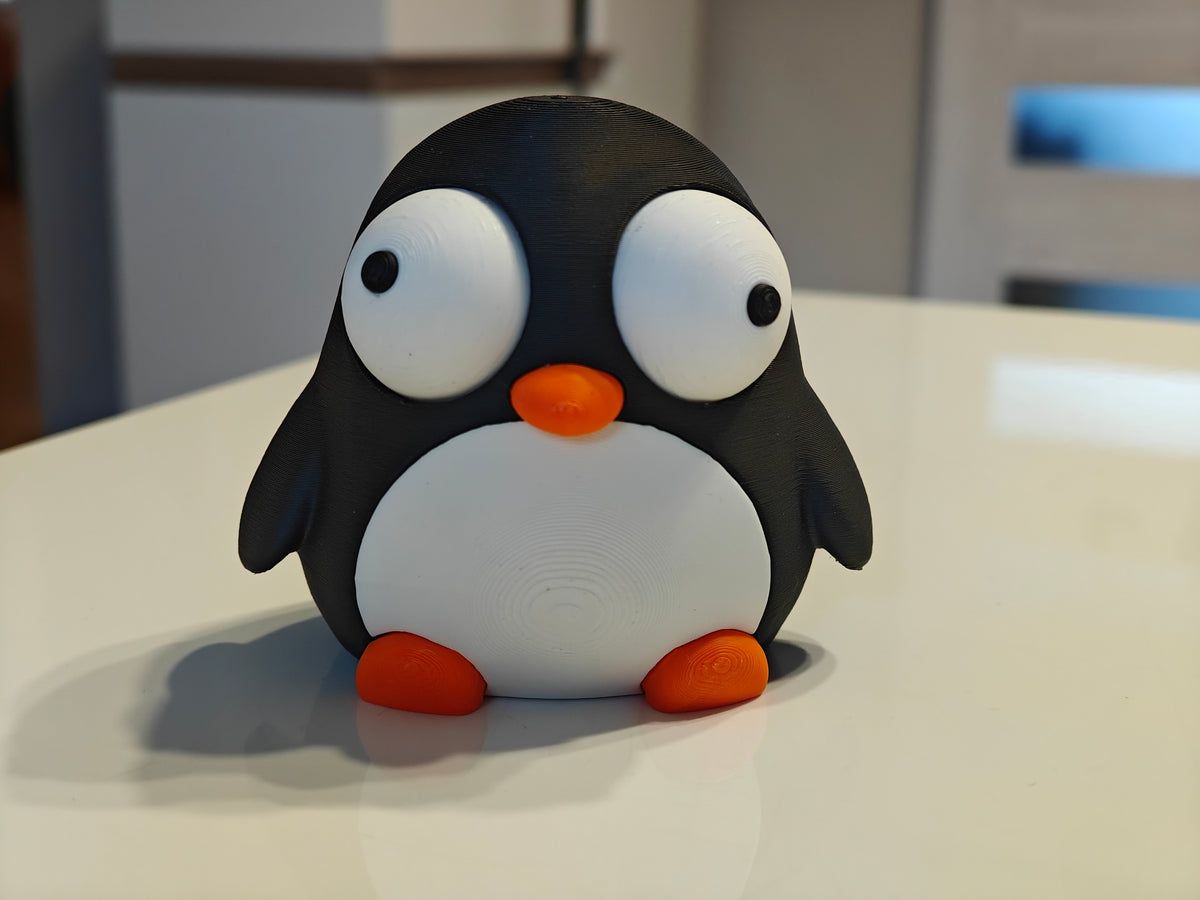 Penguin Googly Eyes | Chibi SnapCharm™ Character