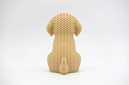 Knitted Golden Retriever Dog Topkinz character rear view