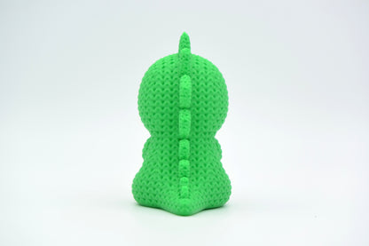 Knitted Stegosaurus Dinosaur Topkinz character rear view