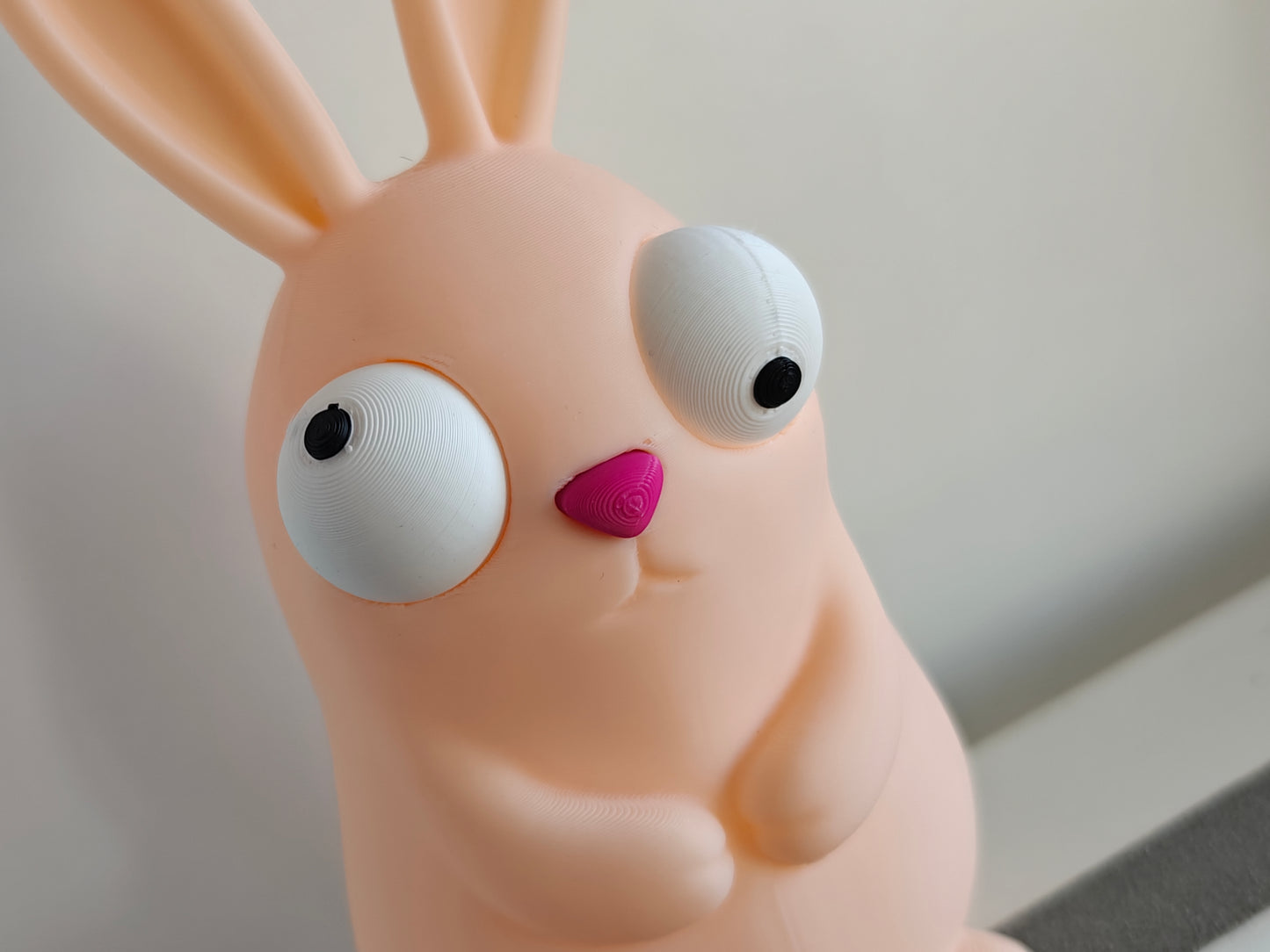 Easter Bunny Googly Eyes SnapCharm™ Character
