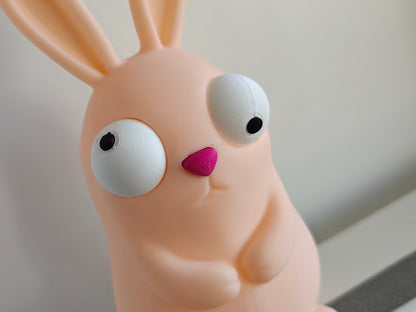 Easter Bunny Googly Eyes SnapCharm™ Character