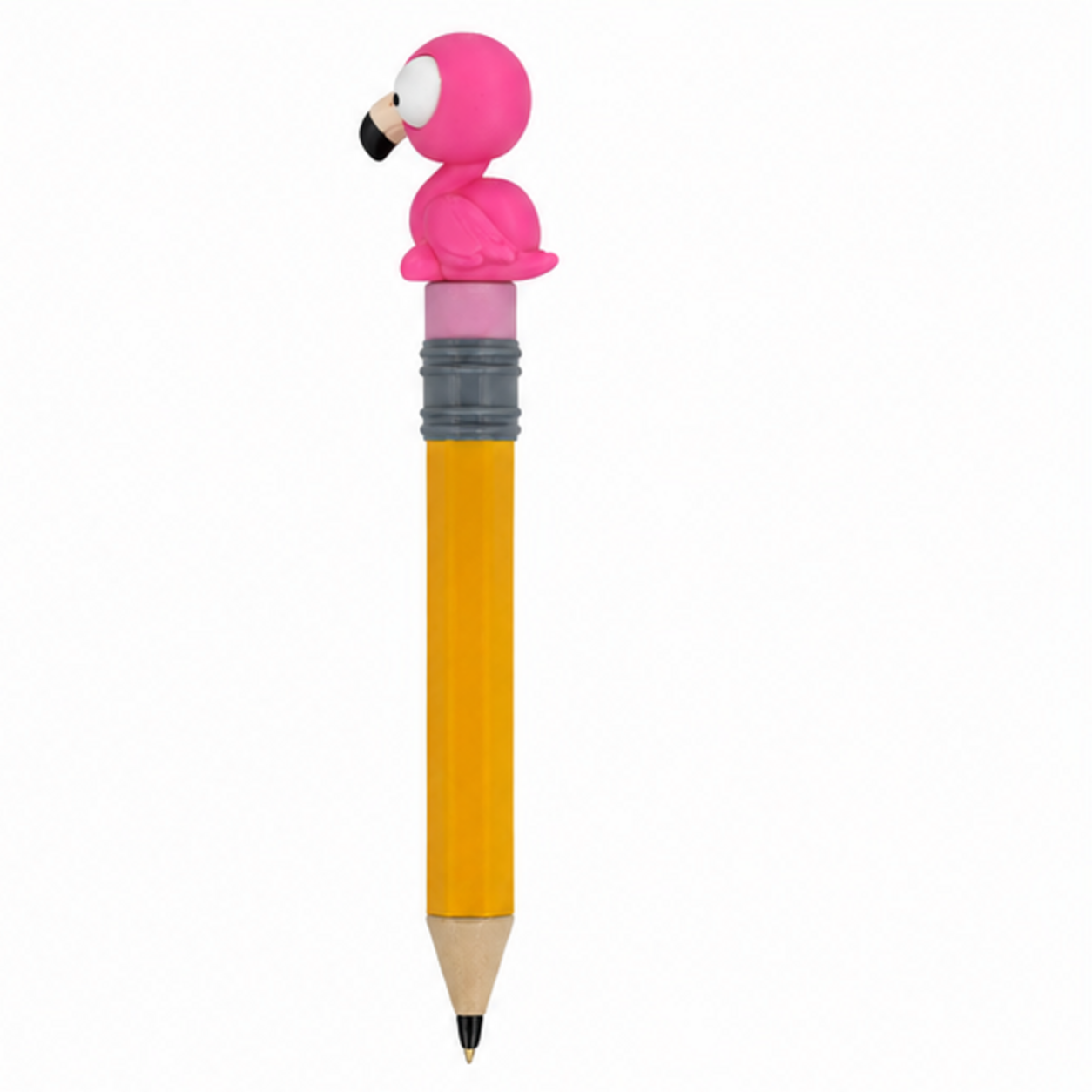 Flamingo Googly Eyes | Chibi SnapCharm™ Character