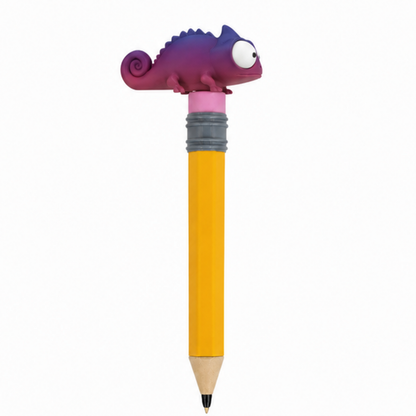 Chameleon Googly Eyes | Chibi SnapCharm™ Character