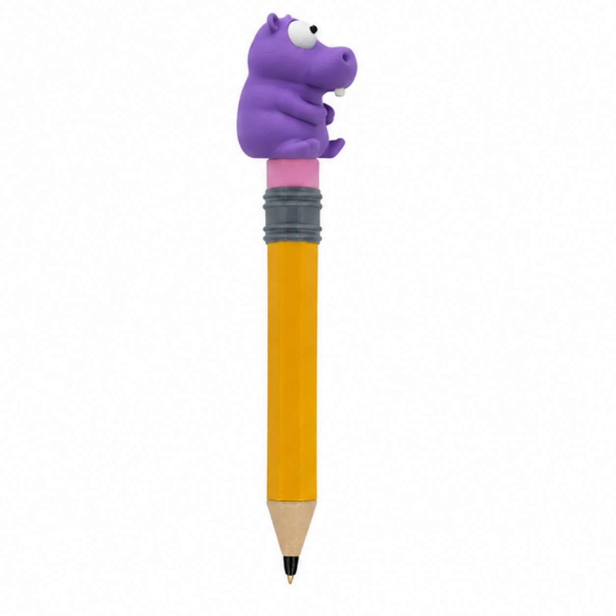 Hippo Googly Eyes SnapCharm™ Character