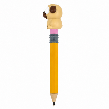 Pug Googly Eyes SnapCharm™ Character