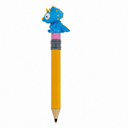 Triceratops Googly Eyes SnapCharm™ Character
