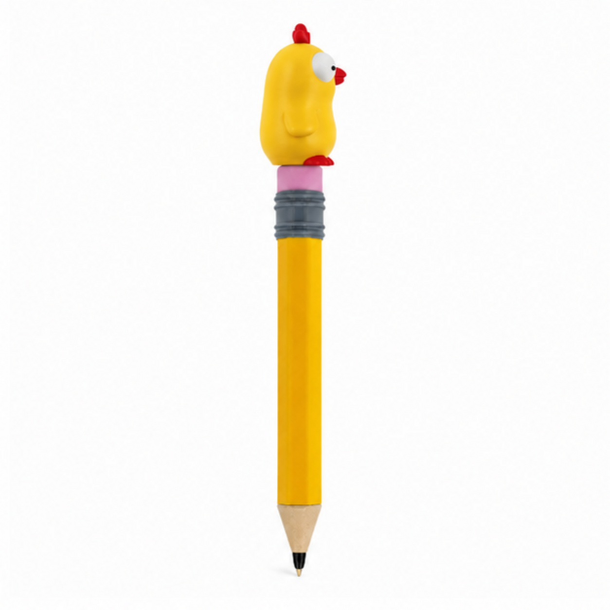 Movable-Eyes Chicken SnapCharm™ Character