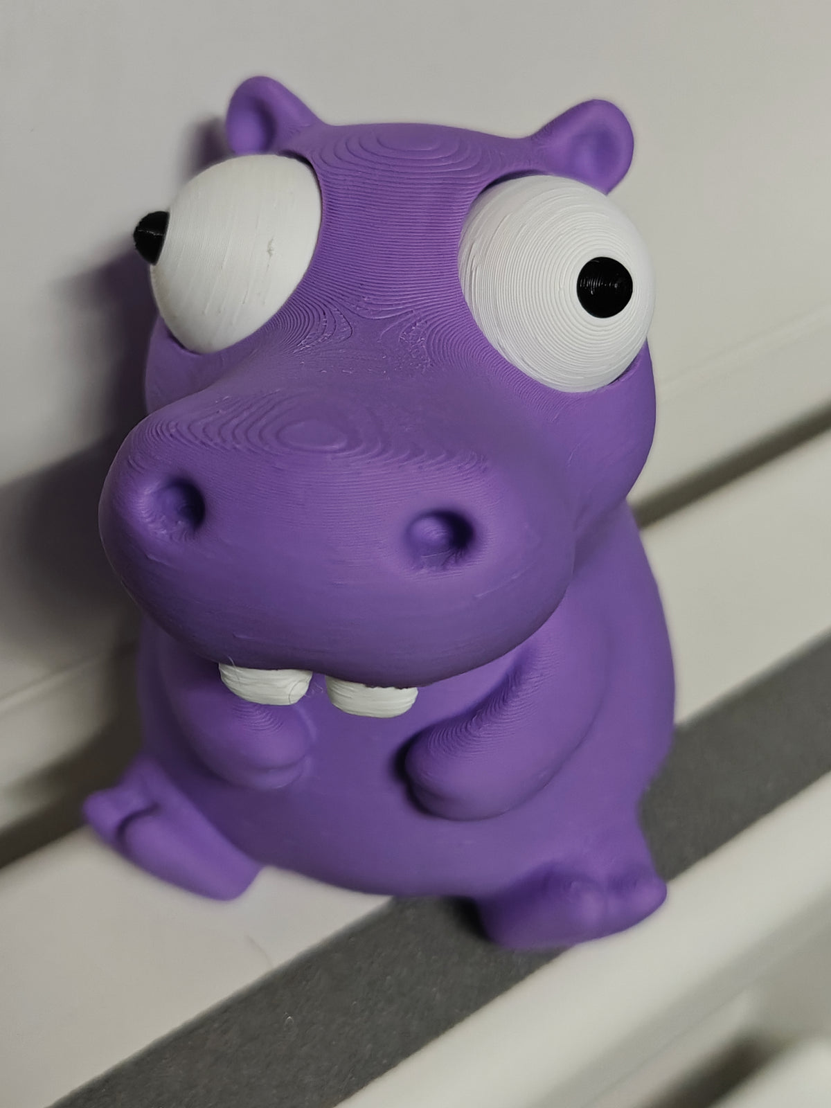 Hippo Googly Eyes SnapCharm™ Character