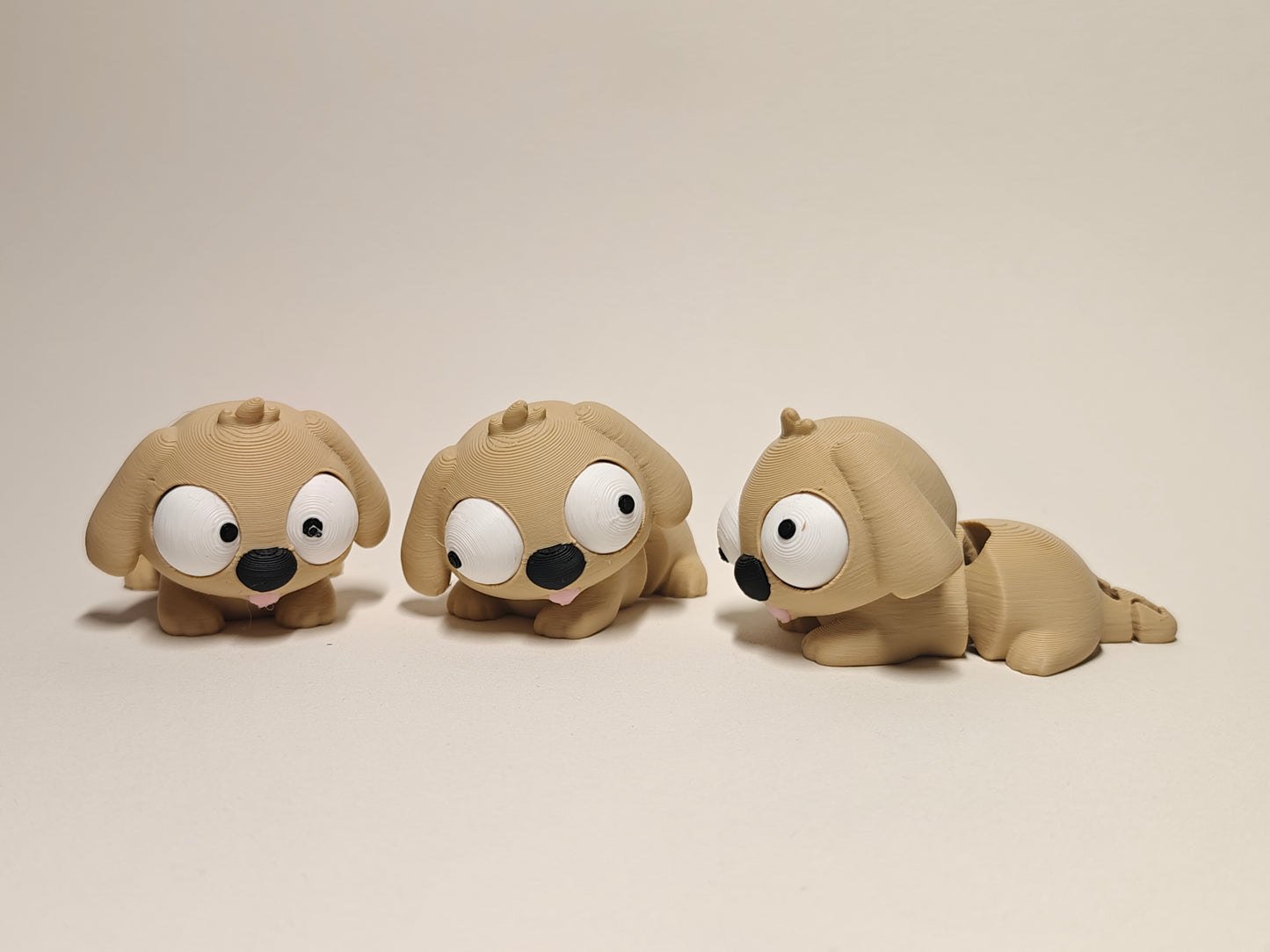 Mini Flexi Dog Googly Eyes SnapCharm™ Character