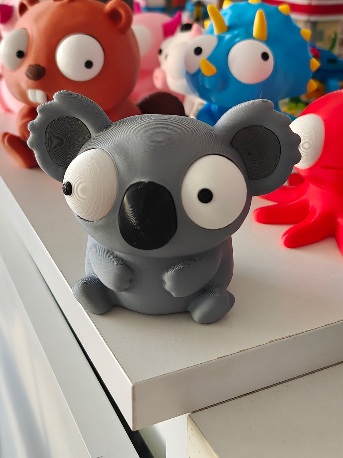 Koala Googly Eyes SnapCharm™ Character