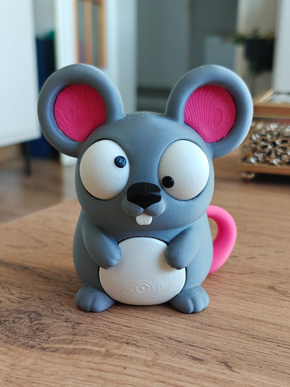 Mouse Googly Eyes | Chibi SnapCharm™ Character