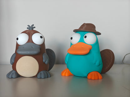 Platypus Googly Eyes | Chibi SnapCharm™ Character