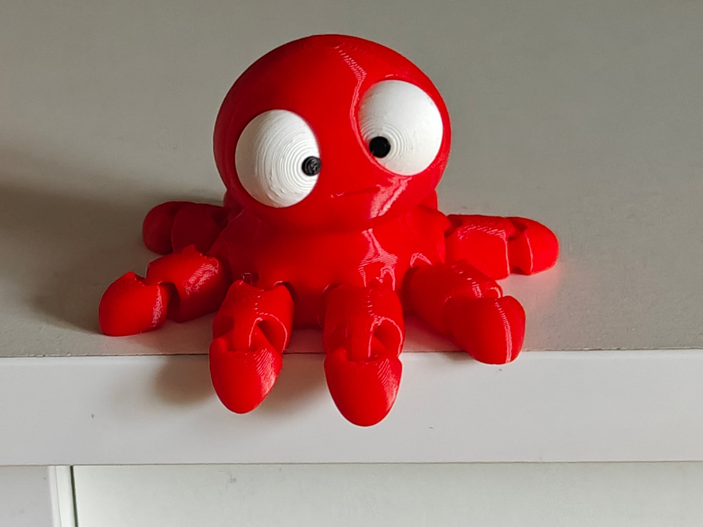 Mini Flexi Octopus Googly Eyes SnapCharm™ Character