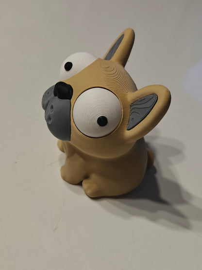 French Bulldog Googly Eyes SnapCharm™ Character