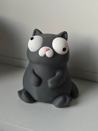 Cat Googly Eyes SnapCharm™ Character