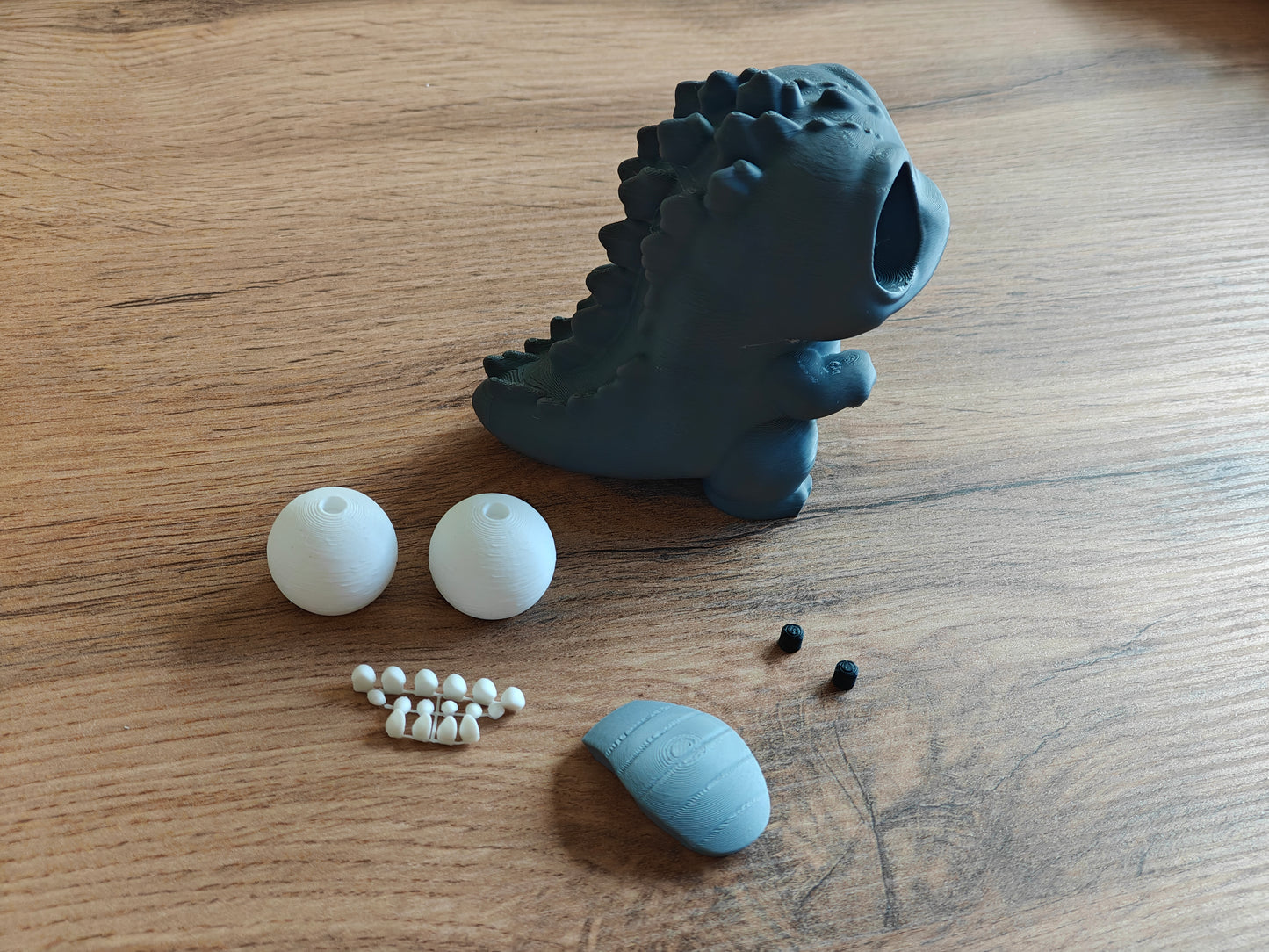 Classic Kaiju Dinosaur Googly Eyes | Chibi SnapCharm™ Character